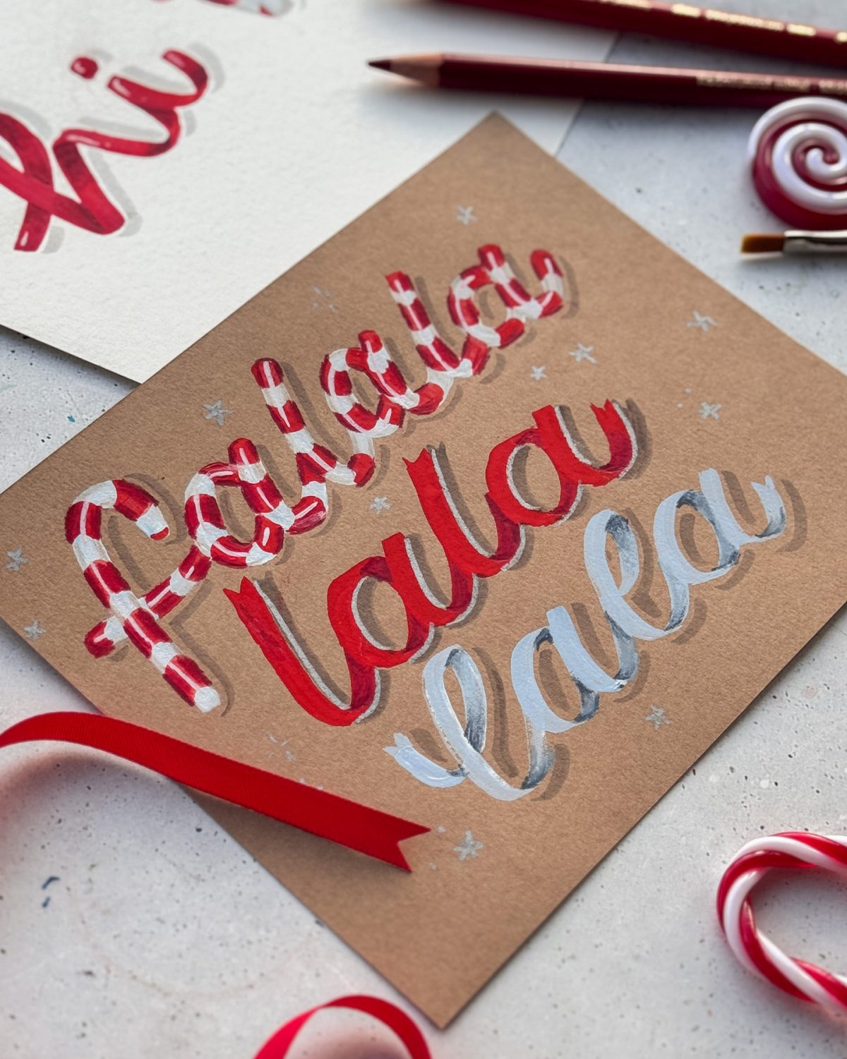 Merry Mixed Media – Pinsellettering (2 Teile)