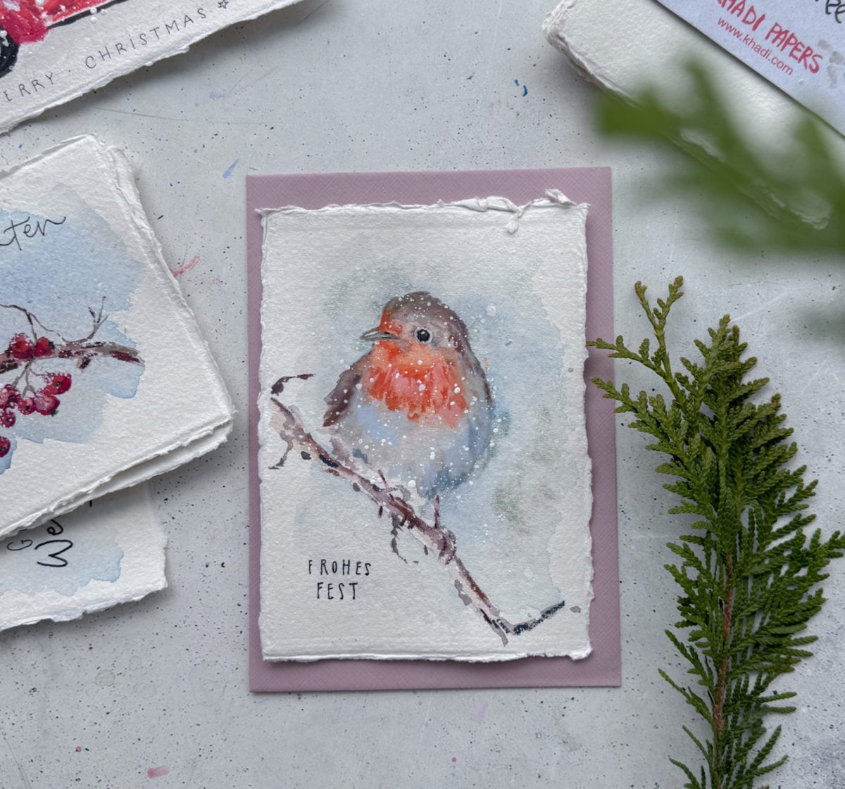 Mixed Media „let it snow"