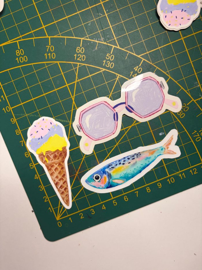 Sommer Sticker Set